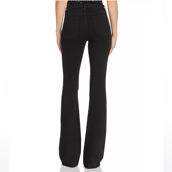 FRAME DENIM Black fitted flare jean - Picture 3 of 11